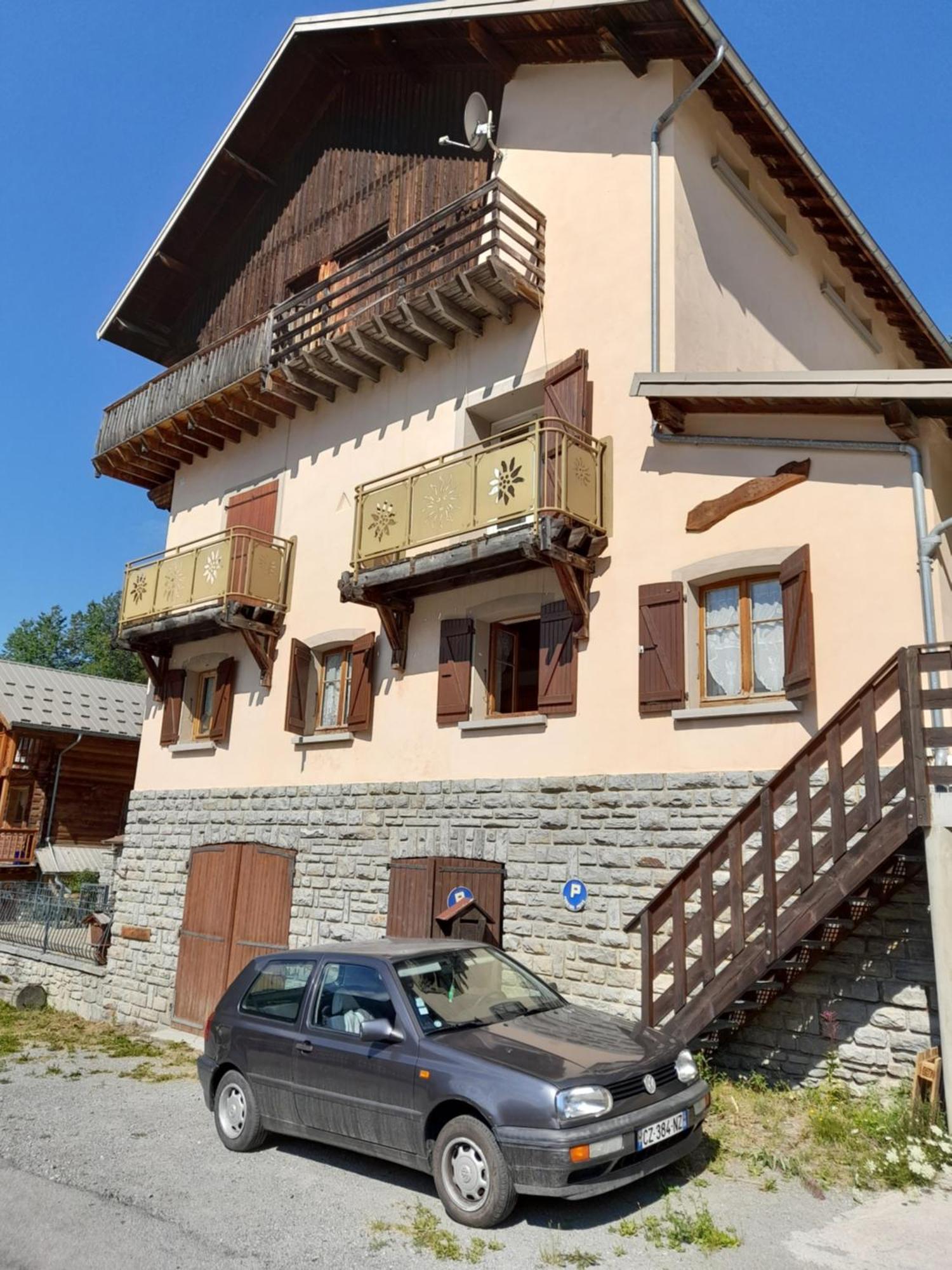 Ferienwohnung Lou Farkeit Abriès Exterior foto